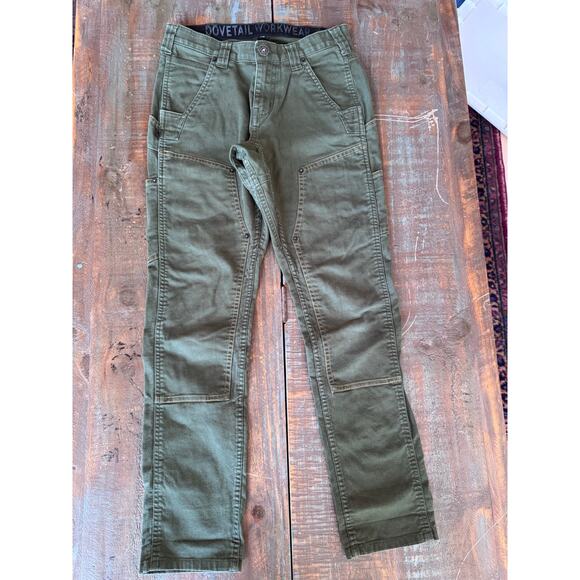 Dovetail Workwear the Maven slim fit women’s sz 4 green - Picture 1 of 7